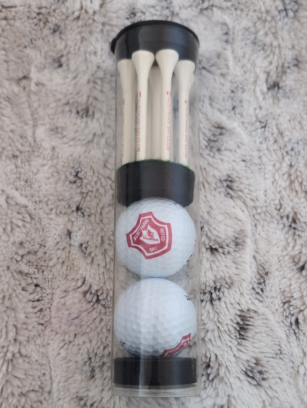 Top Flite Austrian Ski Club Golf Ball and Tee Set